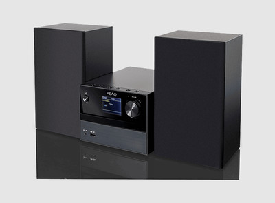 PEAQ PMS 320-1 Micro Hi-Fi System (Schwarz)