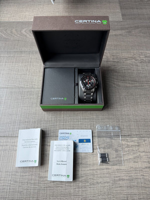Certina DS-2 Precidrive Titanium Chronograph / Uhr