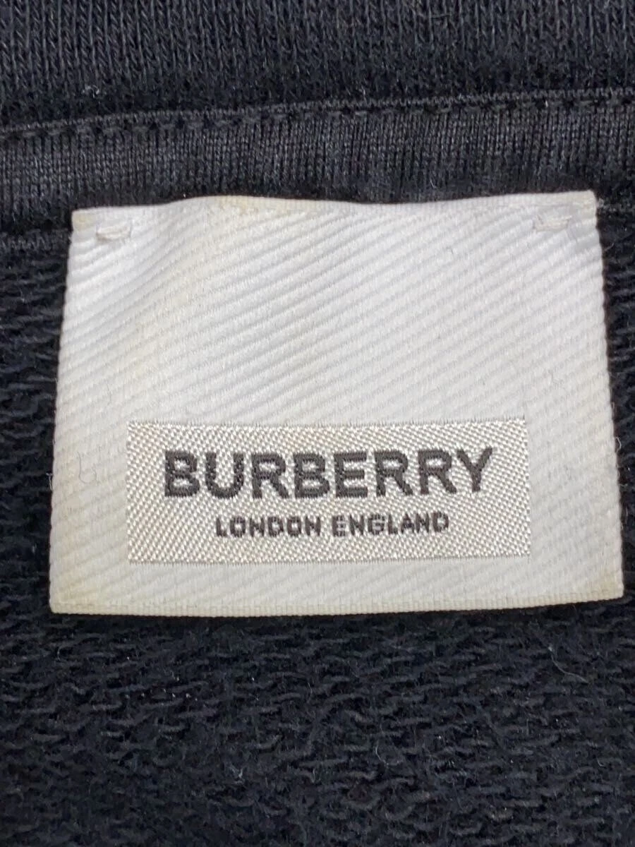 FELPA CON CAPPUCCIO BURBERRY MOTIVO STELLA XS COTONE Nera 8034567 Usata