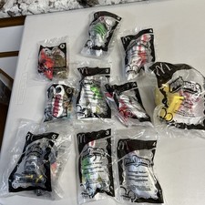 McDonald's 2005 Power Rangers Happy Meal Toys Mixed Lot Of 10 2003-2013 NEW X44