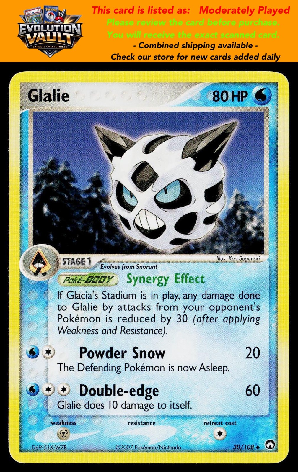Power Keepers #30/108 Glalie (MP)