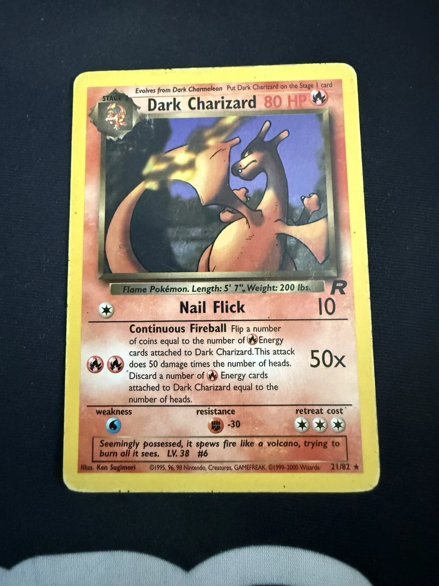 Dark Charizard Pokémon TCG Cards for sale | eBay