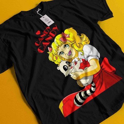 Candy Candy T-Shirt Shojo Riyoko Ikedarose Of Versailles Kawaii Shirt Unisex Tee