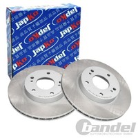 2X Japko Bremsscheiben 279,5Mm BelÜFtet Vorne Passend FüR Nissan Cefiro Maxima |