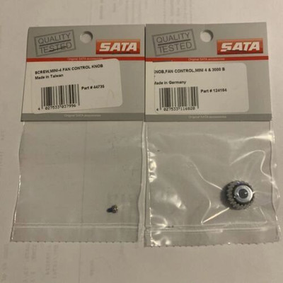 SATA MiniJet 4/3000 fan control knob & screw | eBay