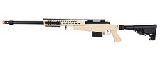 WellFire MB4418-1 Bolt Action Airsoft Sniper Rifle TAN Airsoft Gun Rifles