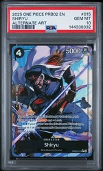 One Piece PRB02-015 Shiryu Alternate Art Rare