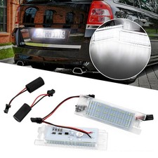 Für Opel Astra J H Corsa C D Zafira B Vectra Adam 2x LED Kennzeichenbeleuchtung