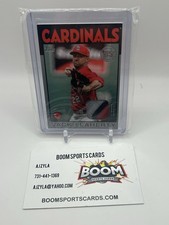 2021 Topps - 1986 Topps Baseball Relics Jack Flaherty #86R-JF (MEM) 1/1