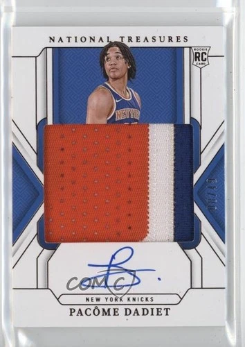 2024 National Treasures Bronze 8/49 Pacome Dadiet #144 RPA Rookie Patch Auto RC