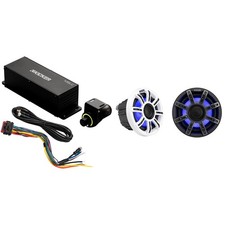 Kicker Premium Marine 6.5" Coaxial MSLC RGBW LED Controller w/ Remote