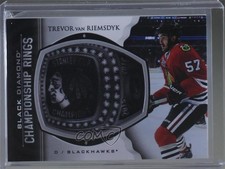 2015 Upper Deck Black Diamond Championship Rings Trevor van Riemsdyk #CR-TR 1m8
