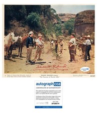 Gilbert Roland "The Treasure of Pancho Villa" AUTOGRAPH Signed 8x10 Photo ACOA