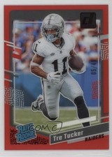 2023 Panini Clearly Donruss Rated Rookie Red /49 Tre Tucker #87 1cz3