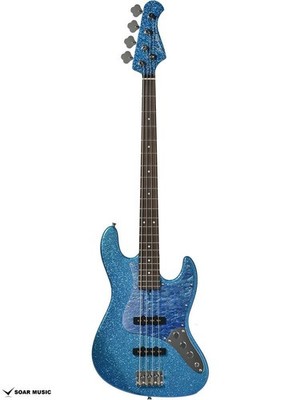 Bacchus WJB-600SP RSM/R SP-BLU-MH Jazz Bass Blau