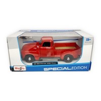 Chevrolet 3100 Pick Up 1950 Modellauto Sammelauto 1:25 Maisto Rot - Neu & Ovp