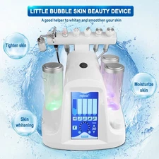 6IN1 Hydrogen Water Facial Skin Peeling Hydro Deep Cleansing Spa Beauty Machine