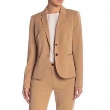 J. Crew Schoolboy Jacket Blazer in Camel Tan, Women's Small, Style K2899, 198