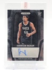 HARRISON INGRAM 2024-25 PRIZM BLACK ROOKIE SIGNATURE #RS-ING SPURS Q4244