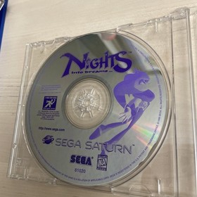 Nights Into Dreams... (Sega Saturn, 1996) Disc Only Authentic TESTED