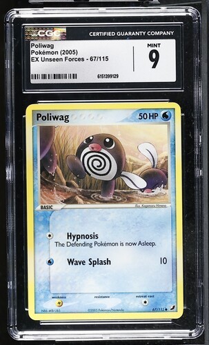 Poliwag graded CGC 9 for sale on eBay