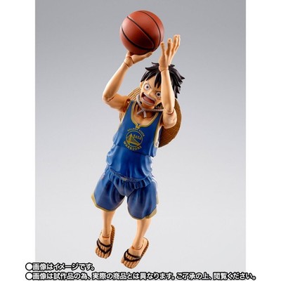 S.H. Figuarts ONE PIECE×NBA Monkey D. Luffy GOLDEN STATE WARRIORS