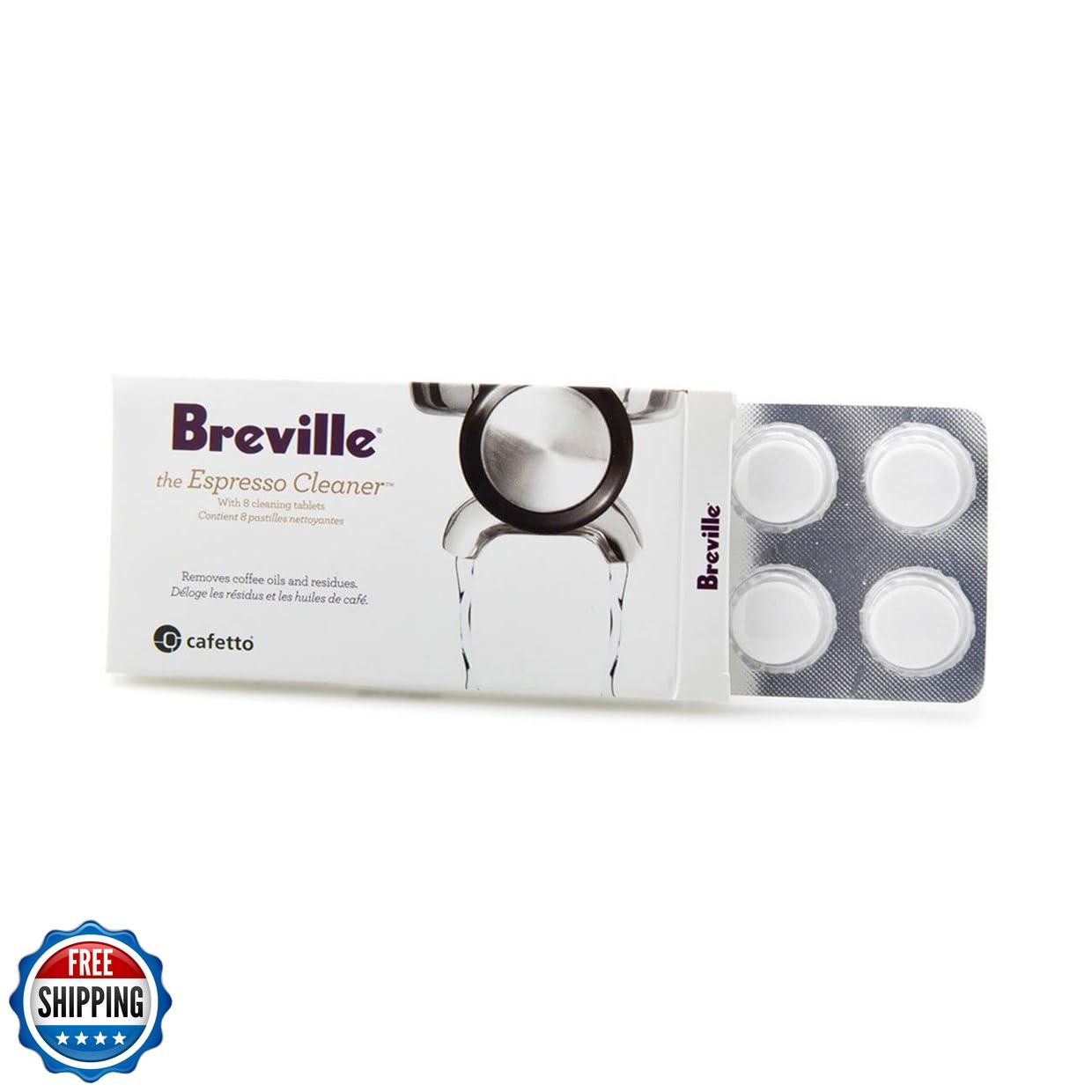 Breville BEC250 Espresso Cleaning Tablets, 8 Pack