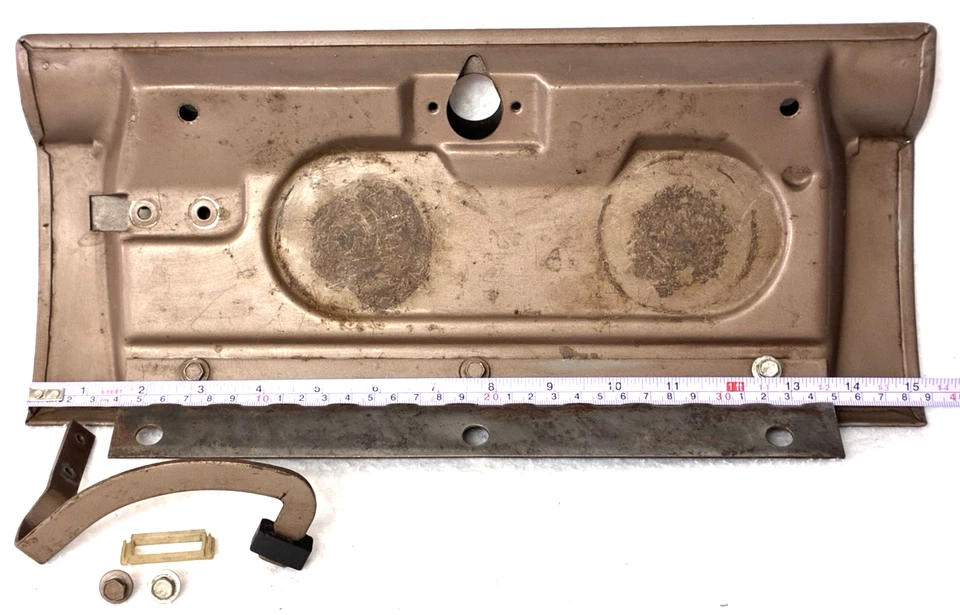 PUERTA GUANTERA ORIGINAL 62 MERCURY MONTEREY PERSONALIZADA S-55, CAPTURA/PARADA, BISAGRA, MARRÓN?? Foto 4 de 4