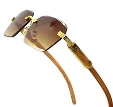 Hip Hop Shades Men Sunglasses Designer Oceanic Color Modern New Style Rapper New