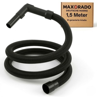 Staubsaugerschlauch 1,5m passend für  Bosch GAS 12-55 GNF 20-65 58mm GAS 15 35