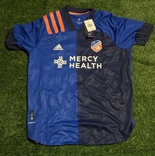 adidas FC Cincinnati Men's Authentic Home Jersey Size XL