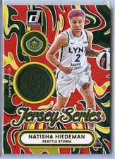 2026 Panini Donruss WNBA Jersey Series Natisha Hiedeman #JS-NH Memorabilia