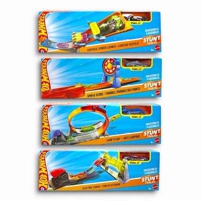 Hot Wheels Set Power Launch | Spin Score | Electric Tower | Loop Star (Auswahl)