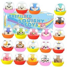 20 PACK Party Favors for Kids Filled with Squishy 20pcs Squishy Toys