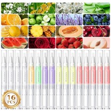 16 PCS Cuticle Oil Pen for Nails Cuticle Revitalizer Oil Pens Set Nail Care Nour
