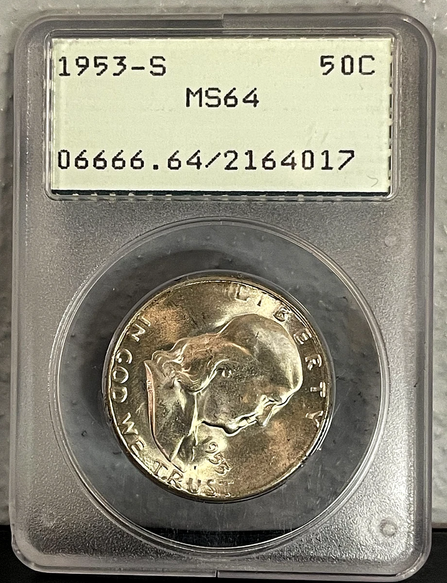 Uncirculated Franklin Half Dollars (1948-1963) for sale | eBay