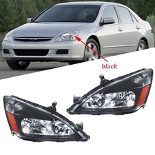 For Honda Accord 2003-2007 Halogen Driverpassenger Side Headlights Assembly For Honda Accord 2003-2007 Halogen Driverpassenger Side Headlights Assembly