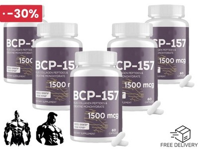 Accelerate Muscle Tissue Repair 1-5X BCP-157 1500mcg 60 Capsules Research Neu