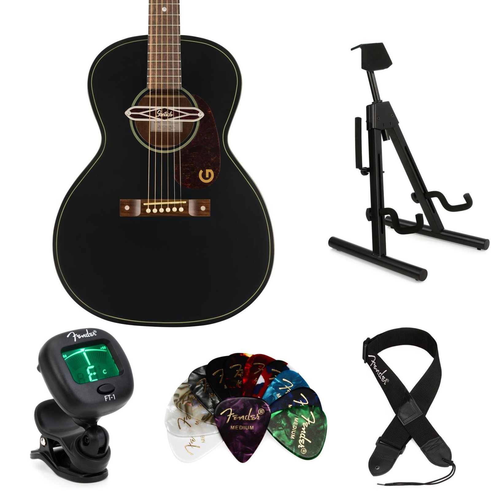 Gretsch Jim Dandy Deltoluxe Concert Комплект для акустической и электрической гитары Essentials Bundle - 59290₽