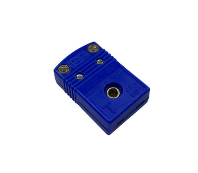 Omega SMPW-F-M T Type Thermocouple Connector High Temperature -20~356°F Blue