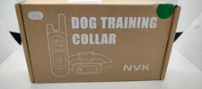 NEW! NVK TC-20A Waterproof Dog Training Shock Collar ~  black ~  with Remote