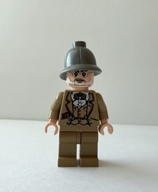 Lego Indiana Jones Minifigure Henry Jones Sr.  Last Crusade iaj002 Set 7198 7620