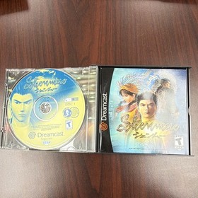 SEGA Shenmue Sega Dreamcast Complete 3 Discs Shenmue Passport Case Manual