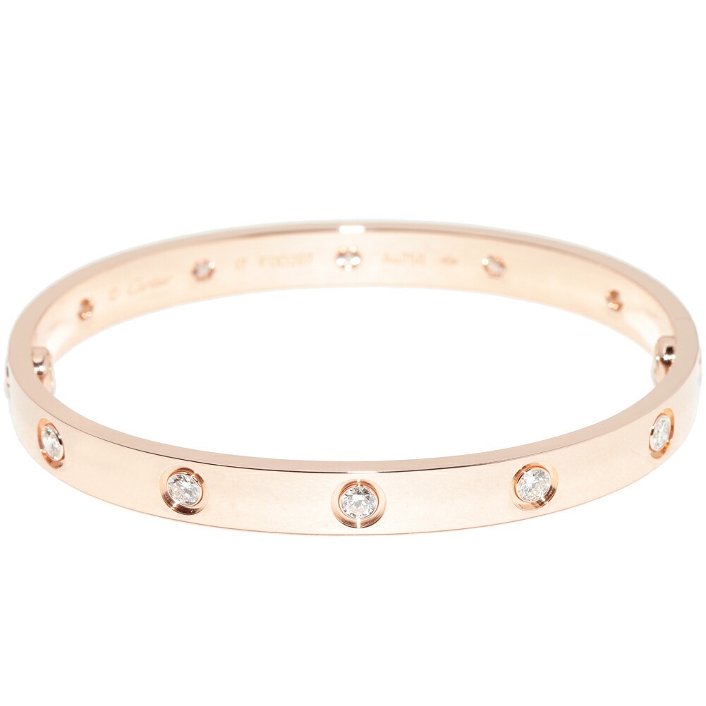 Cartier Love Full Full Motif Classic Model Bracelet Diamond 750PG P0067258