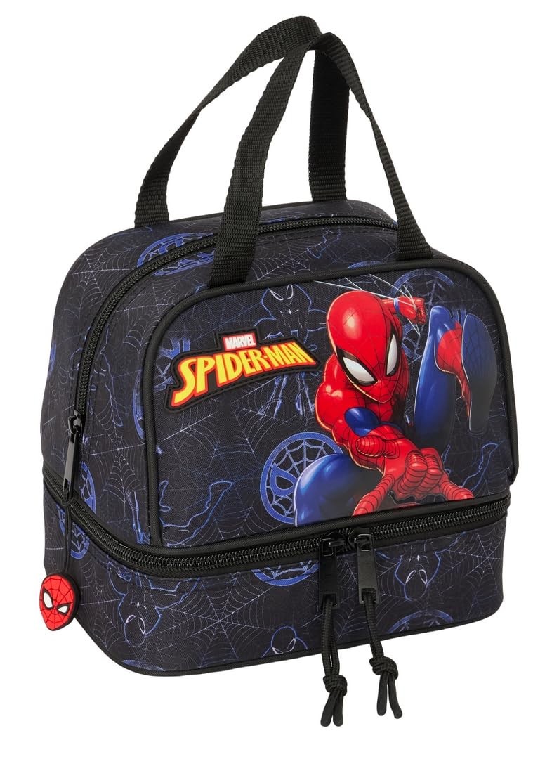 Ланч-бокс Safta SPIDERMAN ATTACK, пенал для карандашей, качество и максимальная прочность,