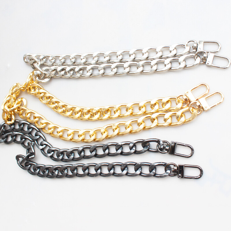 Replacement Metal Chain Handle Bag Handbag DIY Accessories Bag Strap 30/60/100cm