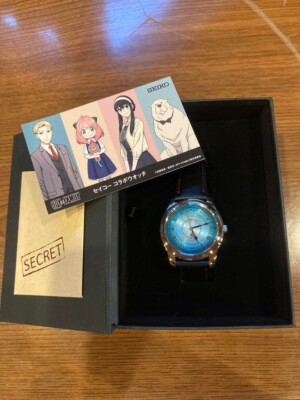 SPY×FAMILY SEIKO collaboration watch Limited production of 2000
