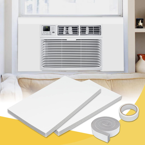Window Air Conditioner Foam Insulated Panel, 17-Inch High X 9-Inch Wide All Seas