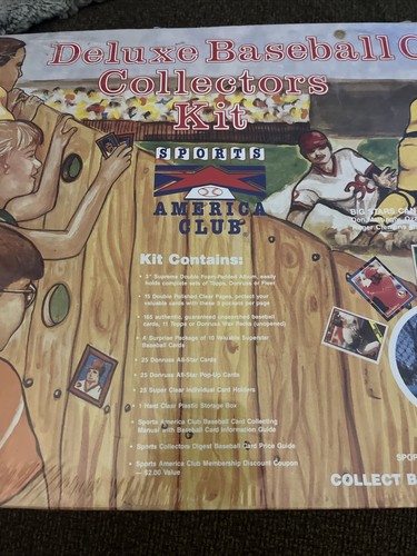 Deluxe Baseball Card Collectors Kit 1988 Topps And Donruss Factory Sealed - Picture 3 of 11