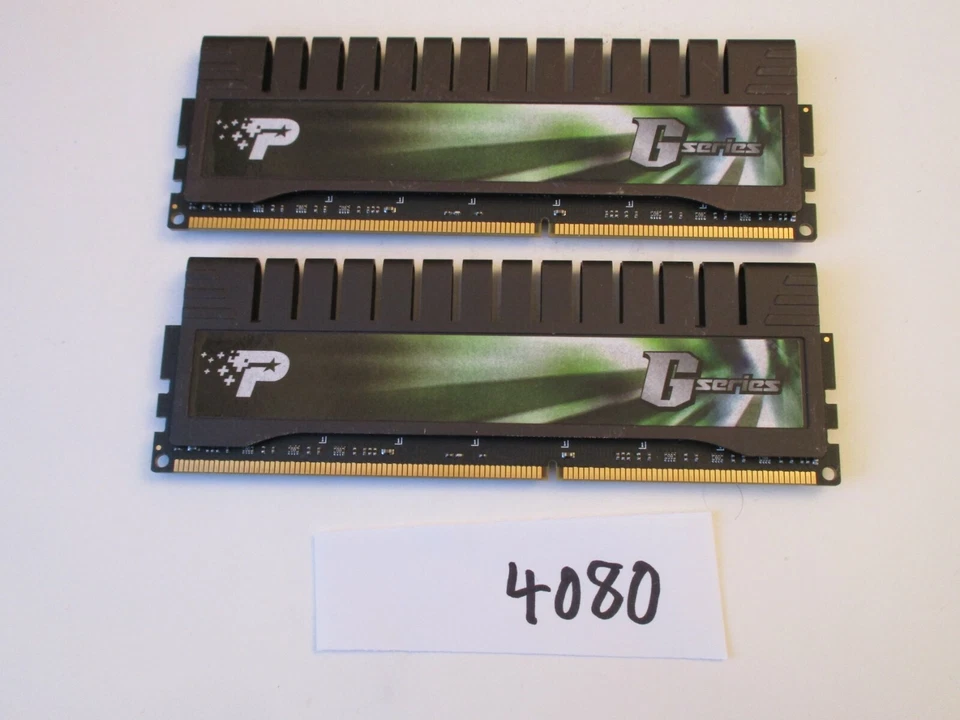 Patriot PGS34G1600ELK 2x2Gb=4Gb PC3-12800 1600Mhz DDR3 Desktop Memory RAM (4080) - Image 2 of 2